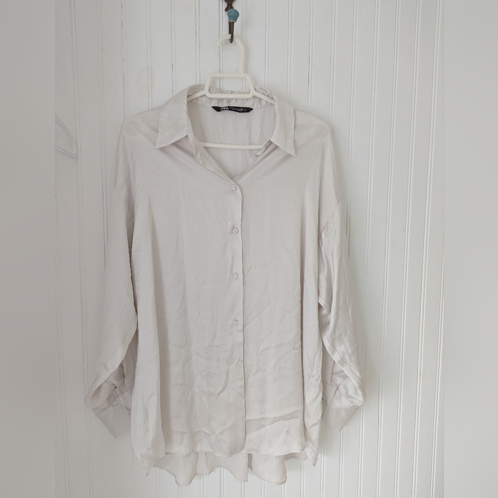 Zara Silk Shirt